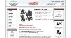 Desktop Screenshot of barnvagn.se